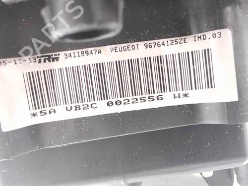 Driver airbag PEUGEOT 3008 I MPV (0U_) 1.6 HDi | BP25160485C9 