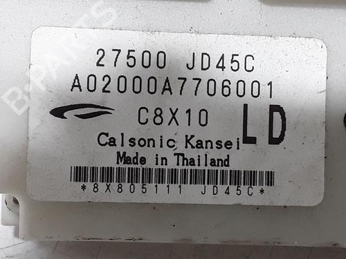 Climate control NISSAN QASHQAI / QASHQAI +2 I (J10, NJ10, JJ10E) 1.5 dCi | BP25169376I5 