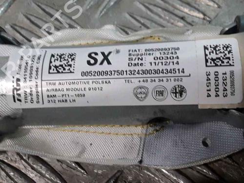 Left curtain airbag FIAT 500 (312_) 1.2 (312AXA1A) | BP25160012C11 