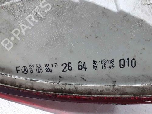 Right taillight MERCEDES-BENZ B-CLASS Sports Tourer (W245) B 200 CDI (245.208) | BP25193337C35 