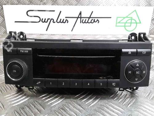 Used Radio Radio MERCEDES-BENZ A-CLASS (W169) A 180 CDI (169.007, 169.307) (109 hp) 25189451 25189451