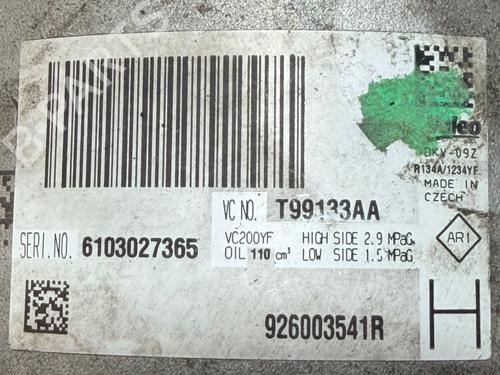 Compressor A/C Compressor A/C DACIA SANDERO II TCe 90 (B8M1, B8MA, B8AC) (90 hp) 39936704 39936704