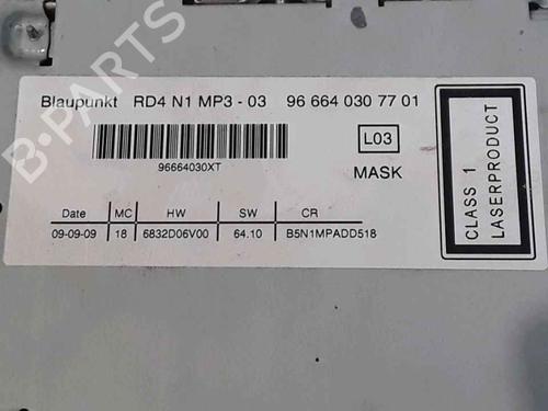 Radio CITROËN C4 I (LC_) 1.6 HDi | BP25189215E6 