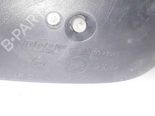 Right mirror FIAT BRAVO II (198_) 1.9 D Multijet (198AXE1A) | BP25192200C27 