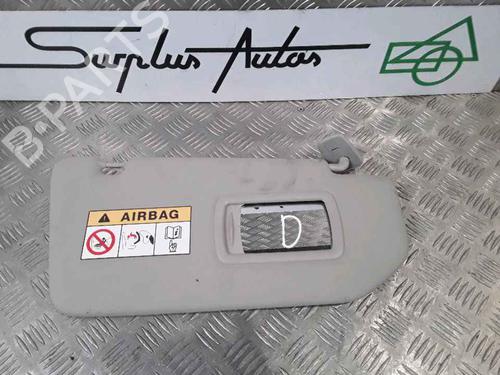 Used Right sun visor RENAULT SCÉNIC III (JZ0/1_) 1.2 TCe (JZ16) (132 hp) 25159348