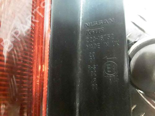 Left taillight NISSAN NOTE (E11, NE11) 1.5 dCi | BP25187357C34 