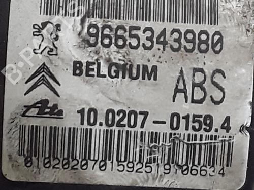 ABS pump PEUGEOT 207 (WA_, WC_) 1.6 HDi | BP27665715M43 