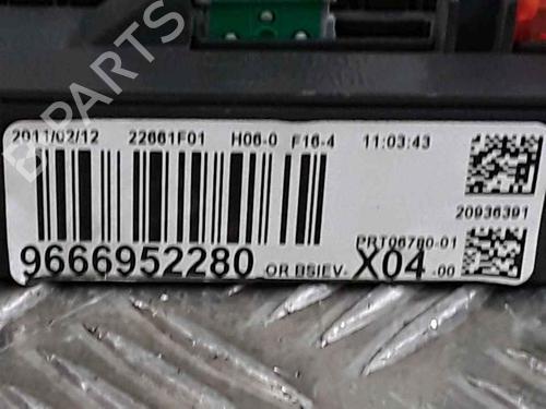 Engine control unit (ECU) CITROËN C3 II (SC_) 1.4 HDi 70 (SC8HZC, SC8HR0, SC8HP4) | BP25194503M57 