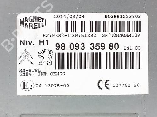 Radio PEUGEOT 308 II (LB_, LP_, LW_, LH_, L3_) 1.6 HDi / BlueHDi 115 | BP29984720E6 