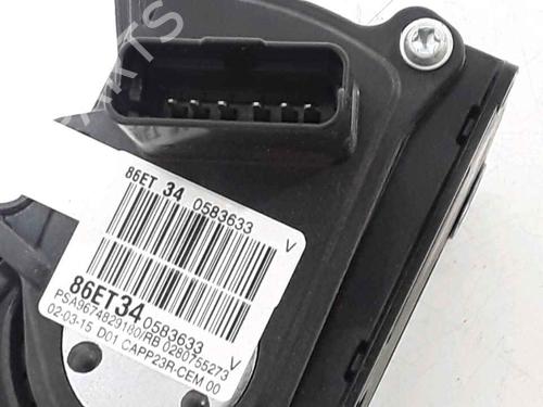 Pedal PEUGEOT 308 II (LB_, LP_, LW_, LH_, L3_) 1.6 GT 205 | BP25190298I4 