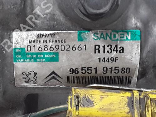 AC compressor PEUGEOT 206 Hatchback (2A/C) 1.6 HDi 110 | BP25161915M34 