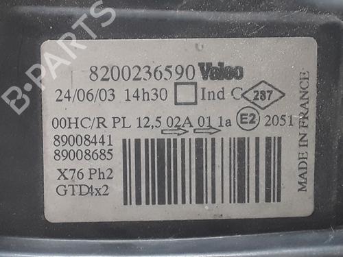 Left headlight RENAULT KANGOO (KC0/1_) D 65 1.9 (KC0E, KC02, KC0J, KC0N) | BP26903518C28 
