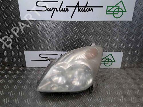 Used Left headlight TOYOTA COROLLA Verso (_E12_) 2.0 D-4D (CDE120_, CDE120R) (90 hp) 25765972