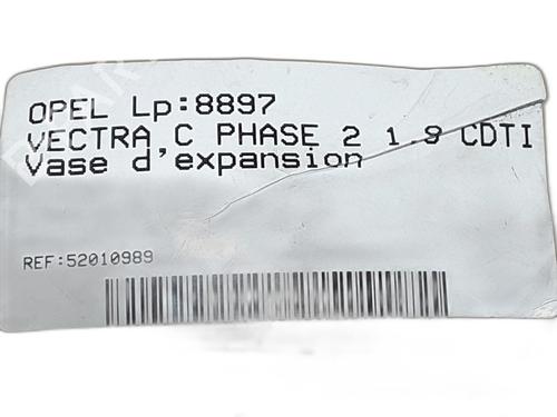 Ekspansjonstank OPEL VECTRA C GTS (Z02) 1.9 CDTI (F68) | BP29230165C120 