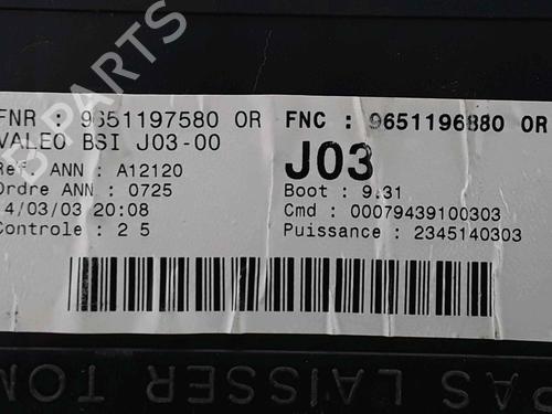 Engine control unit (ECU) PEUGEOT 307 (3A/C) 1.4 HDi | BP25194817M57 