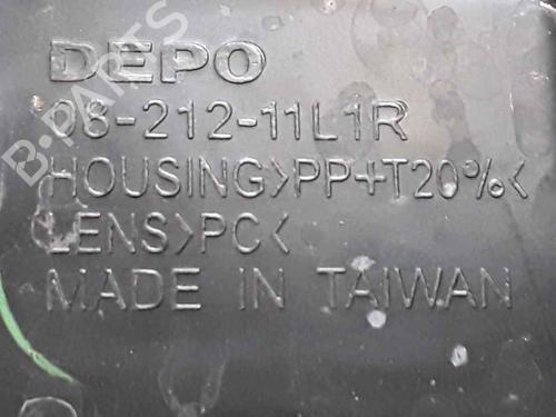 Used Right headlight TOYOTA AVENSIS (_T25_) 2.0 D-4D (ADT250_, ADT250R) (126 hp) 25182526