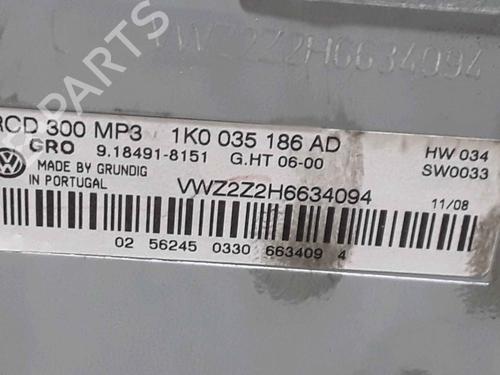 Radio VW GOLF V (1K1) 1.9 TDI | BP25189675E6 - Image 2