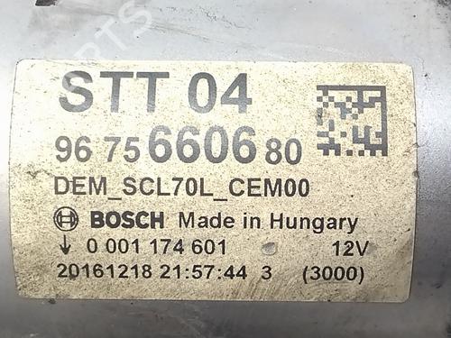 Starter PEUGEOT PARTNER Box Body/MPV 1.6 BlueHDi 100 | BP29738747M8 