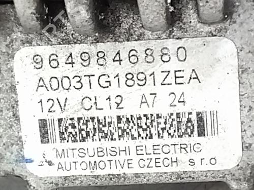 Alternator PEUGEOT 407 Coupe (6C_) 2.2 16V | BP39452428M7 - Image 2
