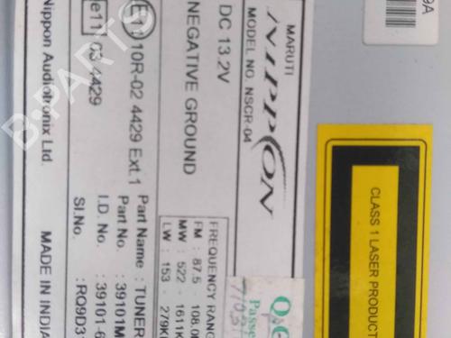 Radio SUZUKI ALTO VII (GF) 1.0 (AMF310, GFC31S) | BP25189304E6 