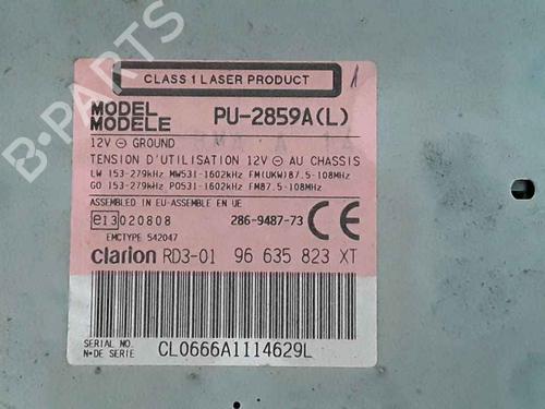Radio PEUGEOT 206 Hatchback (2A/C)  | BP25766316E6 