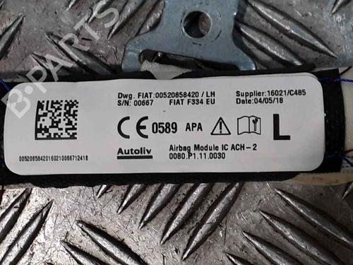 Left curtain airbag FIAT 500X (334_) 1.6 D Multijet (334AXA1B, 334AXA11) | BP25160015C11 