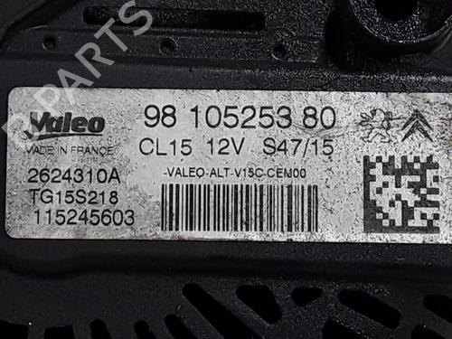 Alternator CITROËN C3 II (SC_) 1.6 BlueHDi 100 | BP39082624M7 - Image 2