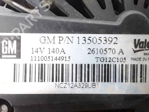Alternator OPEL CORSA D (S07) 1.3 CDTI (L08, L68) | BP25176593M7 