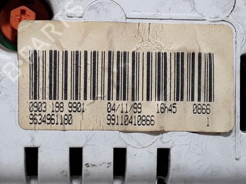Instrument cluster PEUGEOT 206 Hatchback (2A/C) 1.1 i | BP26540955C47 
