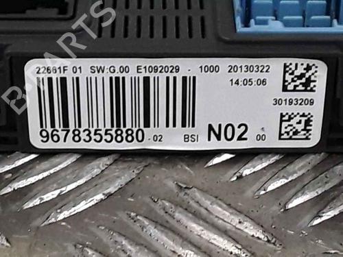 Engine control unit (ECU) PEUGEOT 208 I (CA_, CC_) 1.4 HDi | BP25194633M57 