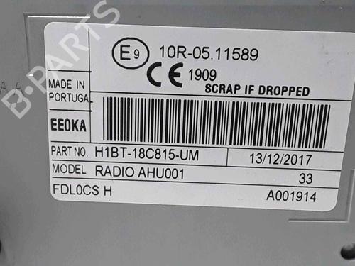 Radio FORD FIESTA VII (HJ, HF) 1.0 EcoBoost | BP25189717E6 