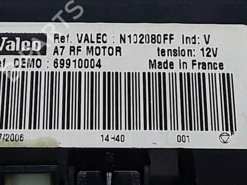 Climate control PEUGEOT 207 (WA_, WC_) 1.6 HDi | BP25169699I5 