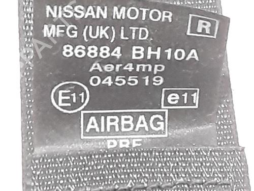Front right seatbelt NISSAN NOTE (E11, NE11) 1.5 dCi | BP35935064I25 - Image 4