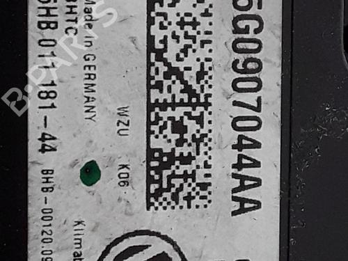 Climate control VW GOLF VII (5G1, BQ1, BE1, BE2) 2.0 GTI | BP25207270I5 