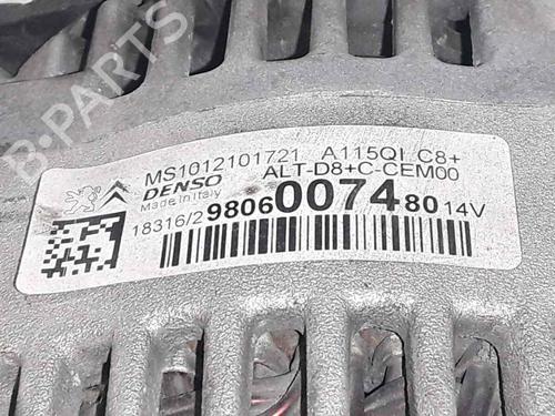 Alternator PEUGEOT 208 I (CA_, CC_) 1.2 VTI 82 | BP25178589M7 
