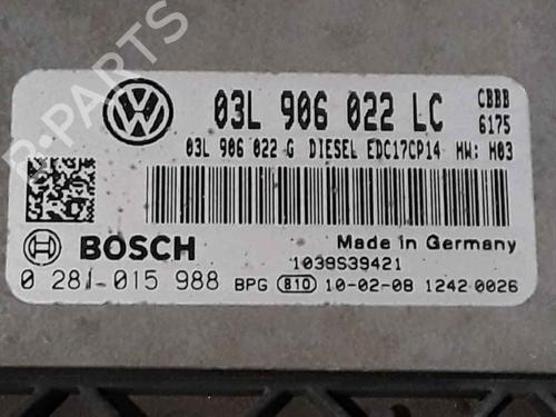 Engine control unit (ECU) VW GOLF VI (5K1) 2.0 TDI | BP25765279M57