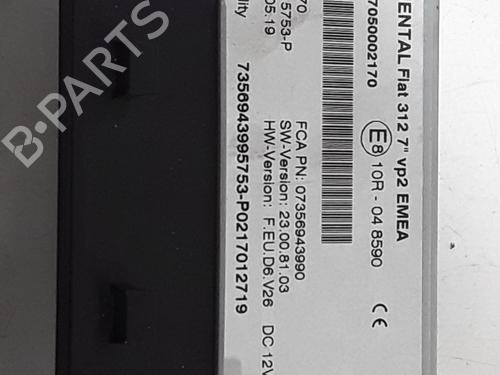 Radio FIAT 500 (312_) 1.2 (312AXA1A) | BP25189783E6 