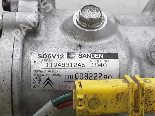 AC compressor PEUGEOT 206+ (2L_, 2M_) 1.4 HDi eco 70 | BP32037157M34