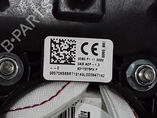 Driver airbag RENAULT CAPTUR I (J5_, H5_) 1.5 dCi 90 (J5N4, J5M5, J5MW, J5M6, J5AL, J5AJ) | BP30924034C9