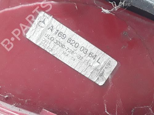 Left taillight MERCEDES-BENZ A-CLASS (W169) A 180 CDI (169.007, 169.307) | BP25187173C34