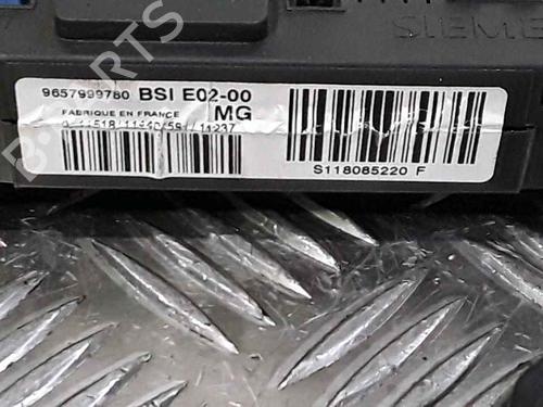 Engine control unit (ECU) PEUGEOT 206+ (2L_, 2M_) 1.4 HDi eco 70 | BP25765337M57 