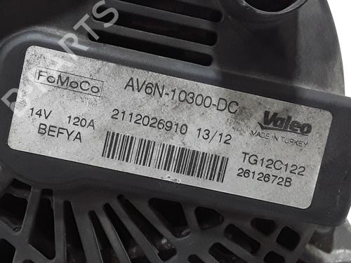 Alternator FORD FIESTA VI (CB1, CCN) 1.6 TDCi | BP39179151M7 - Image 2