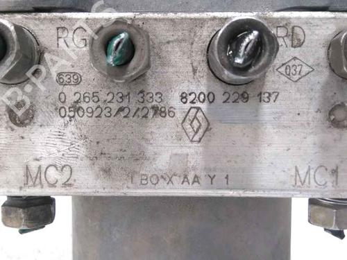 ABS pump RENAULT CLIO II (BB_, CB_) 1.2 16V (BB05, BB0W, BB11, BB27, BB2T, BB2U, BB2V, CB05,... | BP25166615M43 