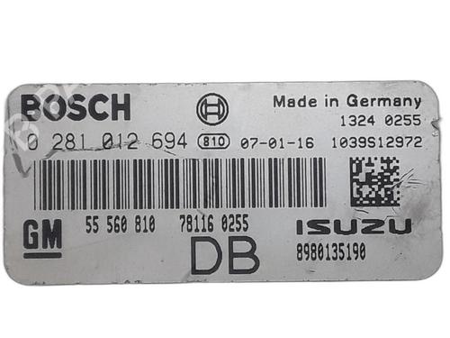 Electronic module OPEL ASTRA H (A04) 1.7 CDTI (L48) | BP29738784M83 