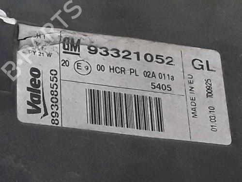 Left headlight OPEL MERIVA A MPV (X03) 1.4 16V Twinport LPG (E75) | BP25181614C28 