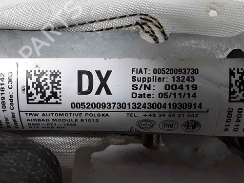 Right curtain airbag FIAT 500 (312_) 1.2 (312AXA1A) | BP25160418C12