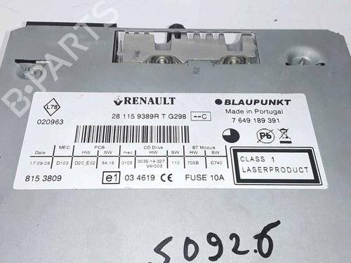 Radio RENAULT SCÉNIC III (JZ0/1_) 1.9 dCi (JZ0J, JZ1J, JZ1K, JZ1S) | BP25190108E6 