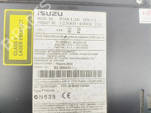 Electronic module ISUZU D-MAX II (TFR, TFS) 2.5 CRDi 4x4 (TFS86J) | BP38731675M83 - Image 8