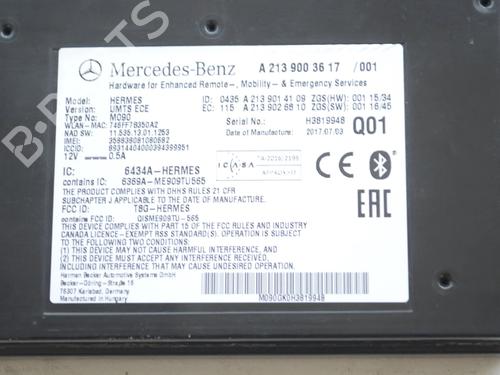 Electronic module MERCEDES-BENZ E-CLASS Coupe (C238) E 220 d (238.314) | BP30208854M83
