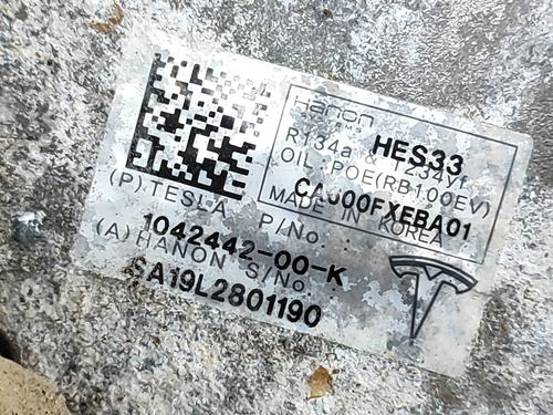 AC compressor TESLA MODEL X (5YJX) P100D AWD | BP28435824M34